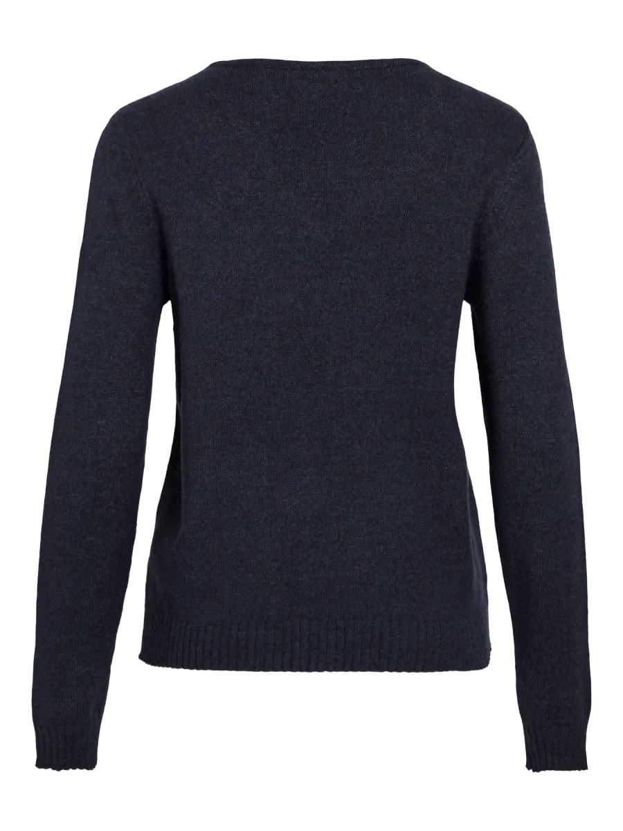 VIRIL GENSER V-HALS - NAVY