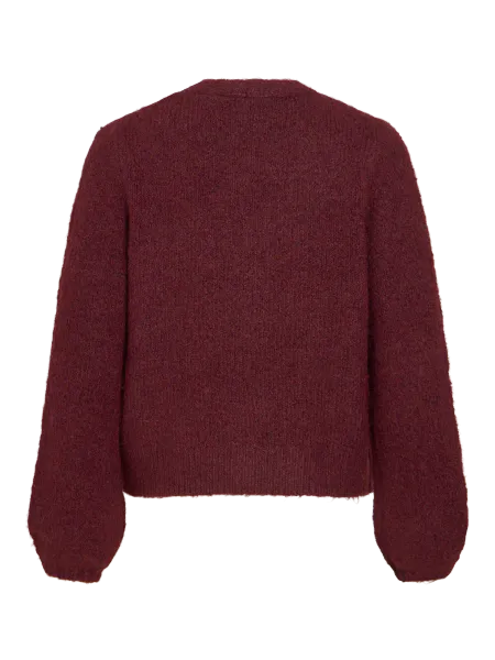 Hovedbilde MARLEY V-HALS CARDIGAN - PLOMME
