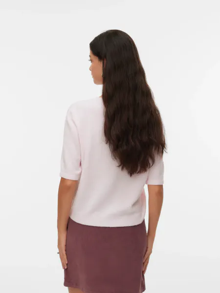 Hovedbilde DOFFY CARDIGAN 2/4 ERM - LYSROSA