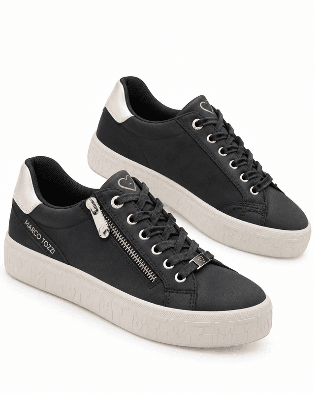 SNEAKERS M/ ZIP - NAVY