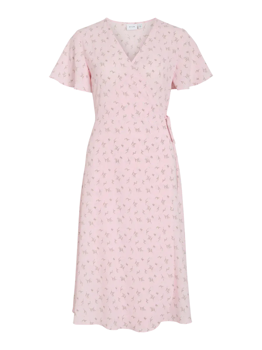 LOVIE OMSLAGSKJOLE M/PRINT - ROSA