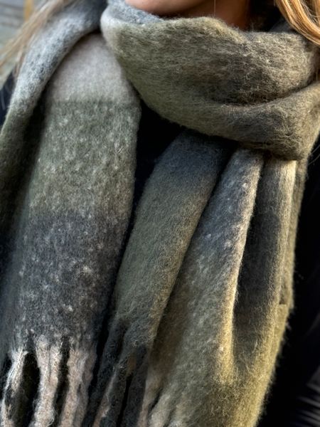 Hovedbilde IVY SKJERF RUTETE - GRØNN / SAND / CREME