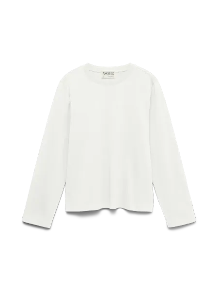 Hovedbilde NAIMA TOPP M/LANG ERM - OFFWHITE