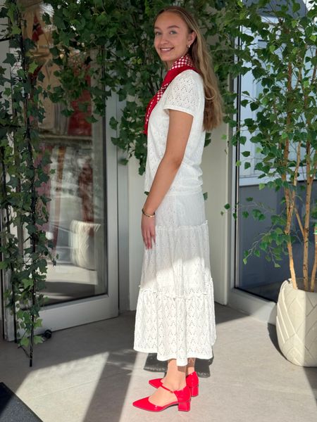 Hovedbilde AMALINA MAXI SKJØRT - OFFWHITE