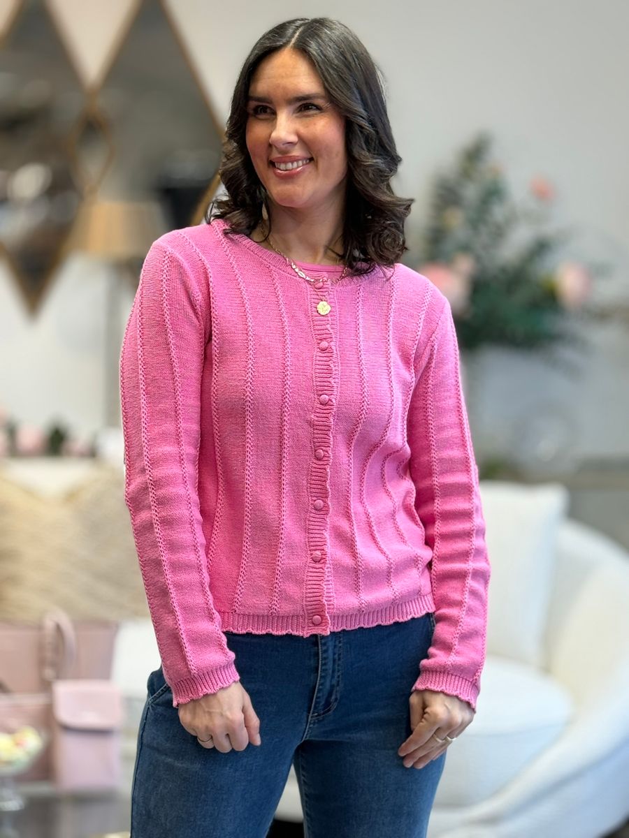 MORA CARDIGAN - ROSA