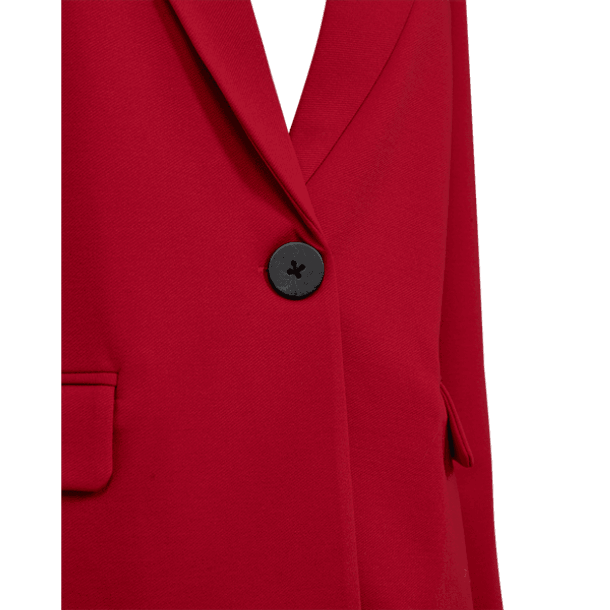 NANNI RETT KORT BLAZER - RØD