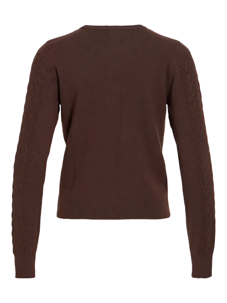 Hovedbilde KERRY CABEL KNIT GENSER - BRUN