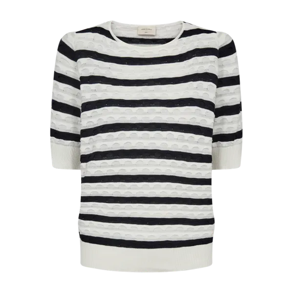 Hovedbilde DODO GENSER STRIPES - OFFWHITE/NAVY