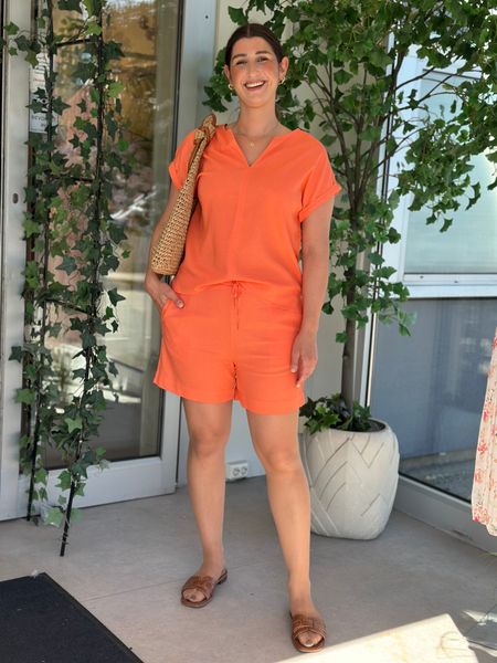 Hovedbilde LANEY SHORTS - ORANGE