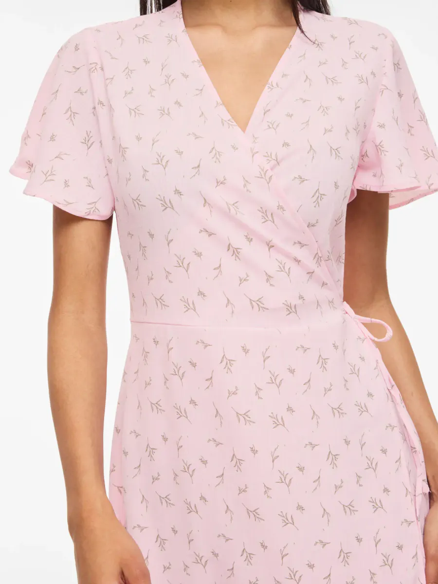 LOVIE OMSLAGSKJOLE M/PRINT - ROSA