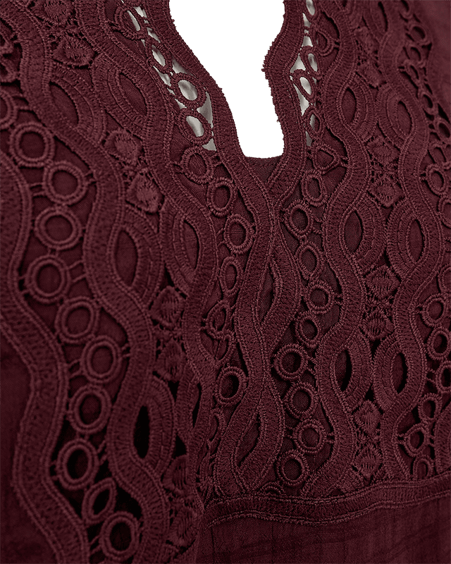 SHU BLUSE EMBRO - PLOMME