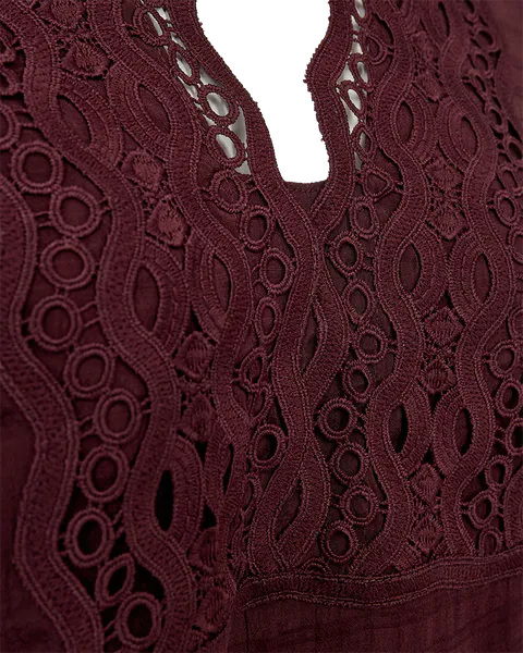 Hovedbilde SHU BLUSE EMBRO - PLOMME