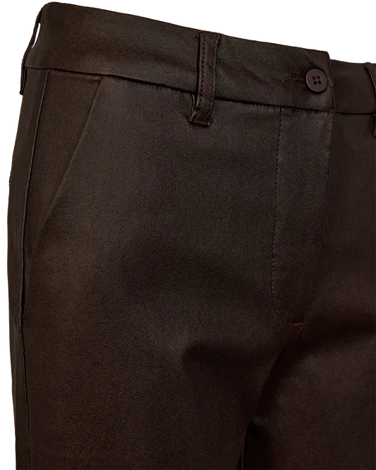 Hovedbilde RENO COATED BUKSE - BRUN