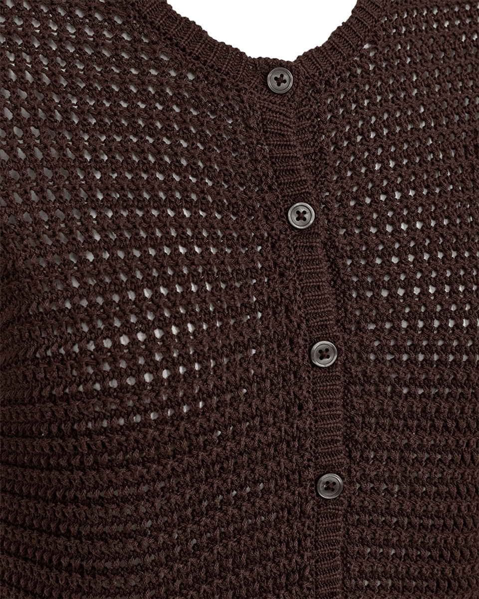 TOTA CARDIGAN - BRUN