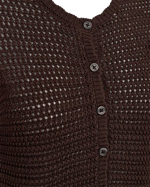 Hovedbilde TOTA CARDIGAN - BRUN