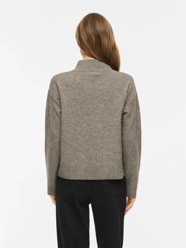 AYLIN HIGH NECK GENSER - MULVARP