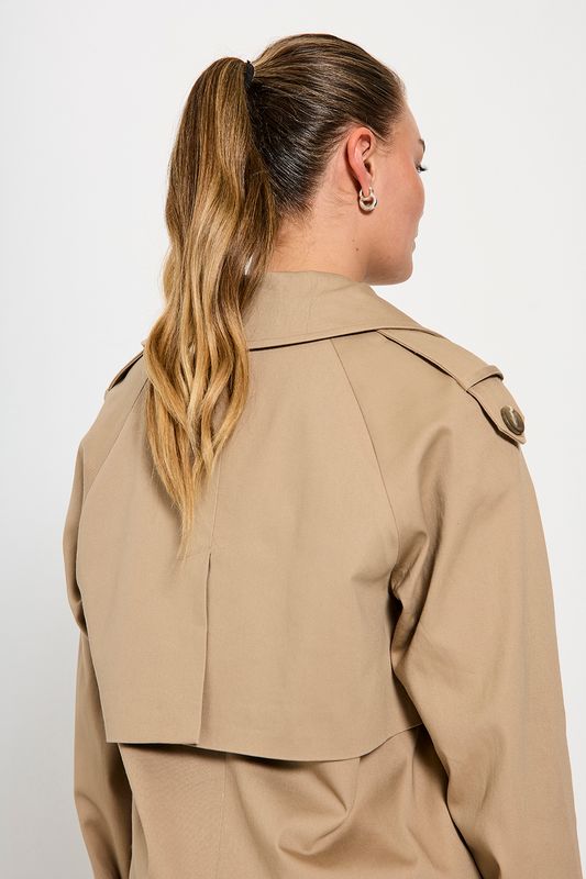 NORTHY TRENCHCOAT - CAMEL