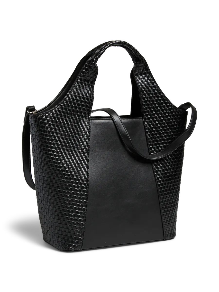 GINURLA VESKE FLETTET - SORT