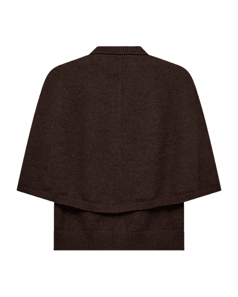 Hovedbilde CAPPA CARDIGAN - BRUN MELERT 