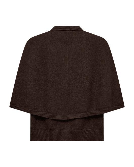 Hovedbilde CAPPA CARDIGAN - BRUN MELERT 