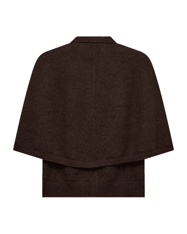CAPPA CARDIGAN - BRUN MELERT 