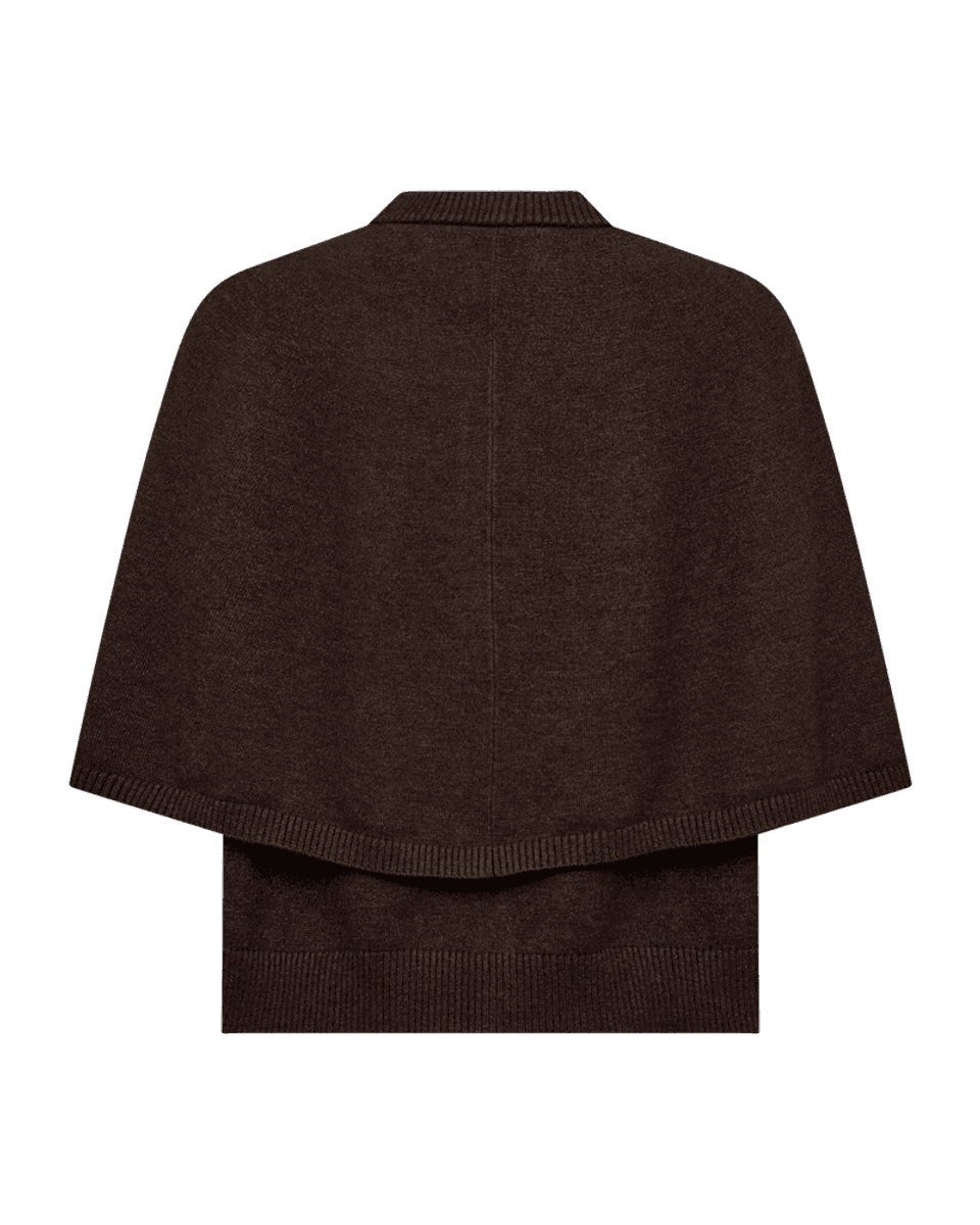 CAPPA CARDIGAN - BRUN MELERT 