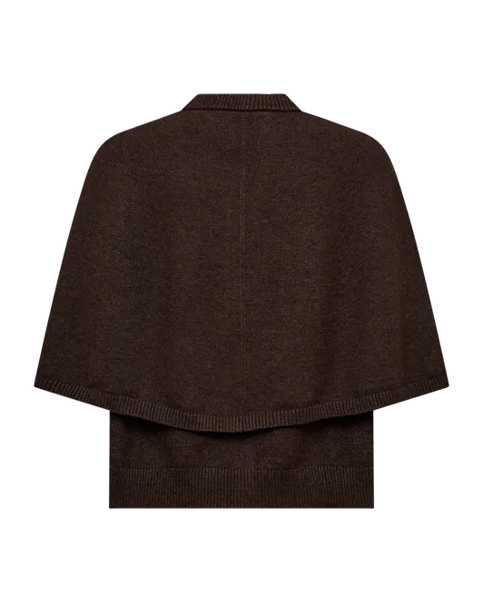 Hovedbilde CAPPA CARDIGAN - BRUN MELERT 