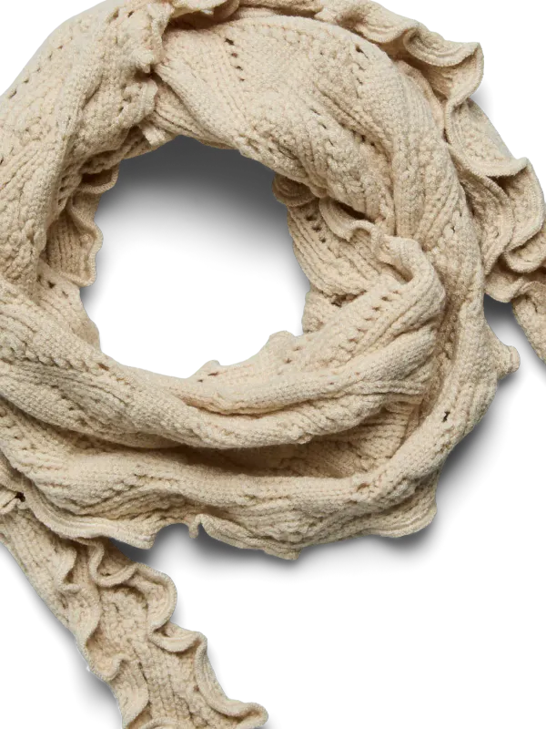 KOMMA POINTELLE SKJERF - CREAM