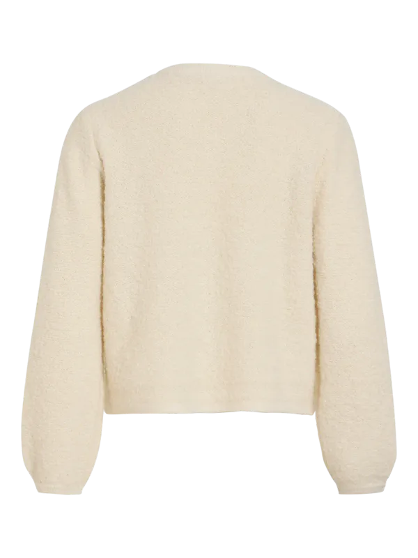 PIGGA BOUCLE JAKKE - BIRCH
