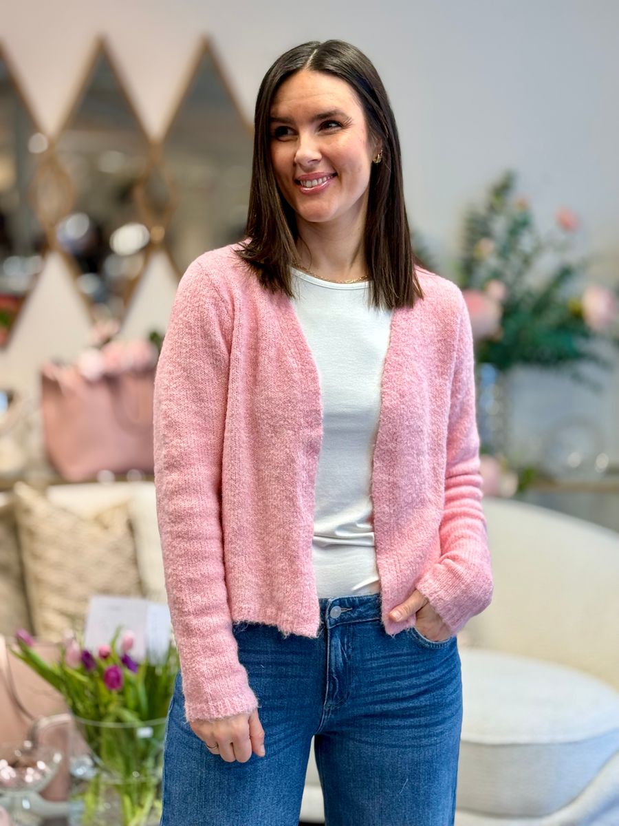 SORRENTO CARDIGAN - ROSA
