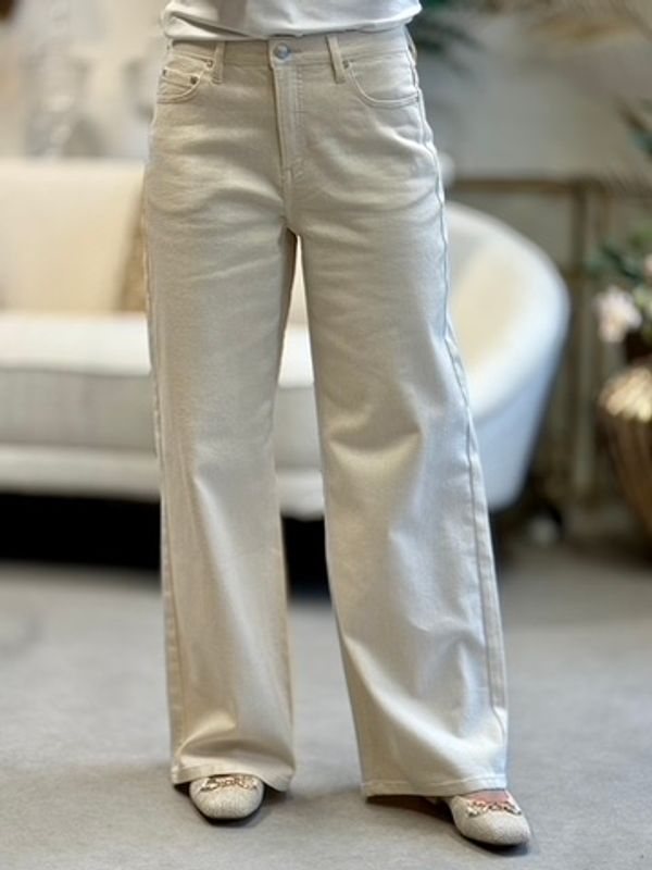 NANNA JEANS 30 LENGDE - MOONBEAM