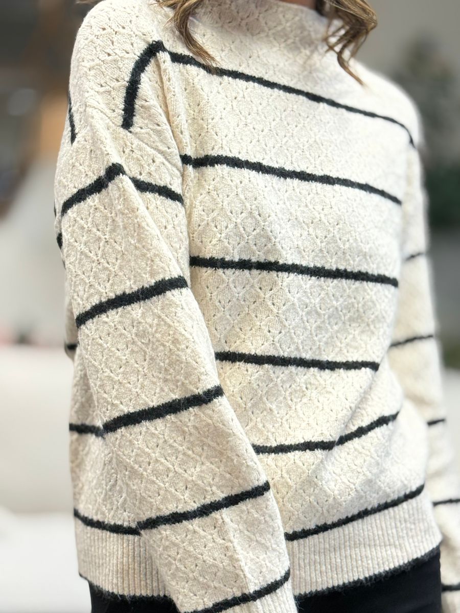 HARA PULLOVER - MOONBEAM/SORT