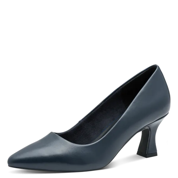 Hovedbilde PUMPS M/SNERTEN HÆL - NAVY 