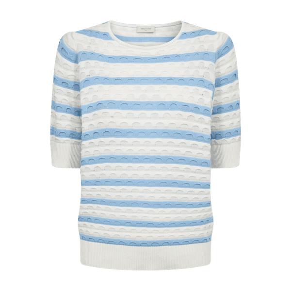 Hovedbilde DODO GENSER - OFFWHITE/HIMMELBLÅ