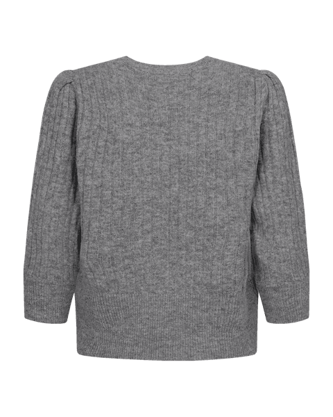 Hovedbilde HARA GENSER 3/4 ERM - GRÅ MELERT