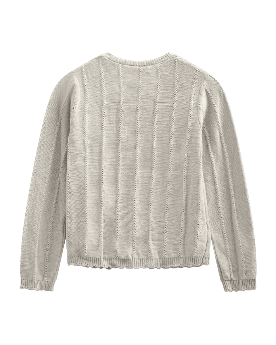MORA CARDIGAN - MOONBEAM