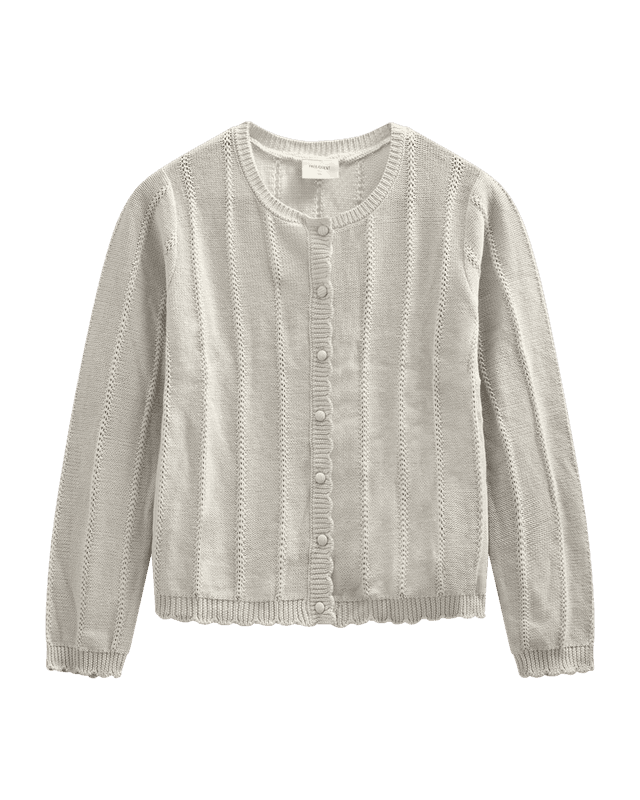 MORA CARDIGAN - MOONBEAM