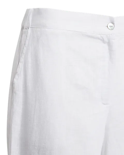 Hovedbilde LAVA LIN/VISCOSE CULOTTE SHORTS - HVIT