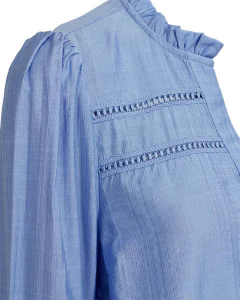 Hovedbilde ANTINA BLUSE - HIMMELBLÅ