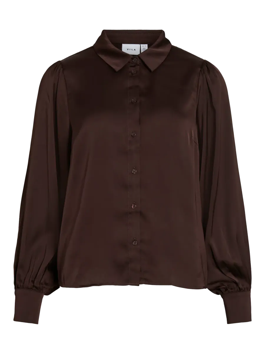 ENNA RAVENNA BLUSE - BRUN