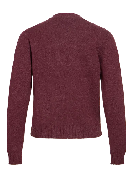 Hovedbilde VIRIL KORT CARDIGAN - PLOMME