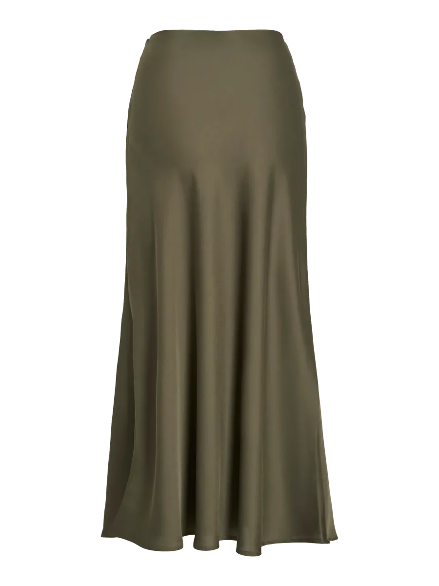 ELLETTE SKJØRT - OLIVEN