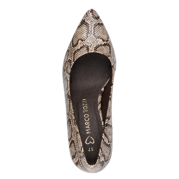 Hovedbilde PUMPS M/SNERTEN HÆL - SNAKE