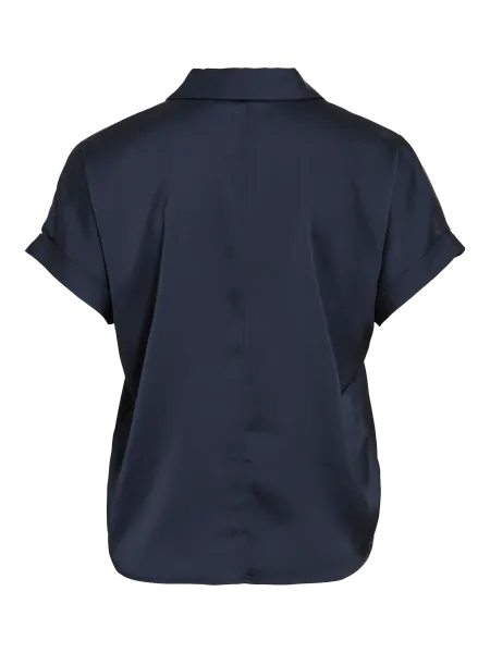 Hovedbilde ENNA RAVENNA BLUSE M/KORT ERM - NAVY
