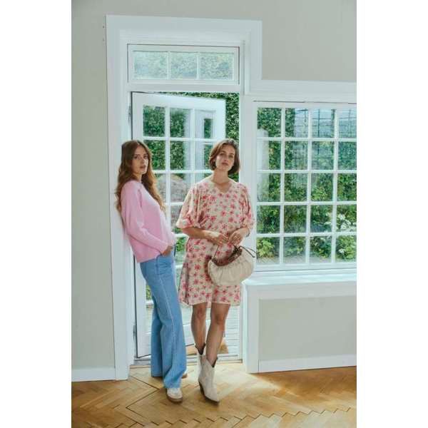 Hovedbilde JOVI KJOLE FLOWERS - MOONBEAM/ROSA