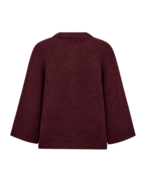 Hovedbilde LULU CARDIGAN - PLOMME