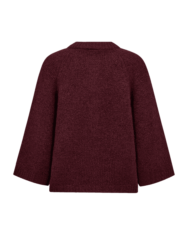LULU CARDIGAN - PLOMME