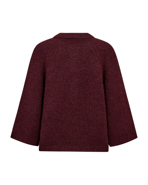 Hovedbilde LULU CARDIGAN - PLOMME