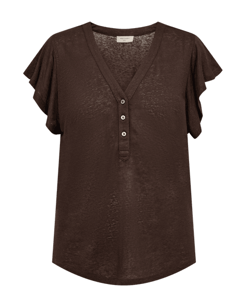 Hovedbilde LAVINA TOPP M/KNAPPER - BRUN