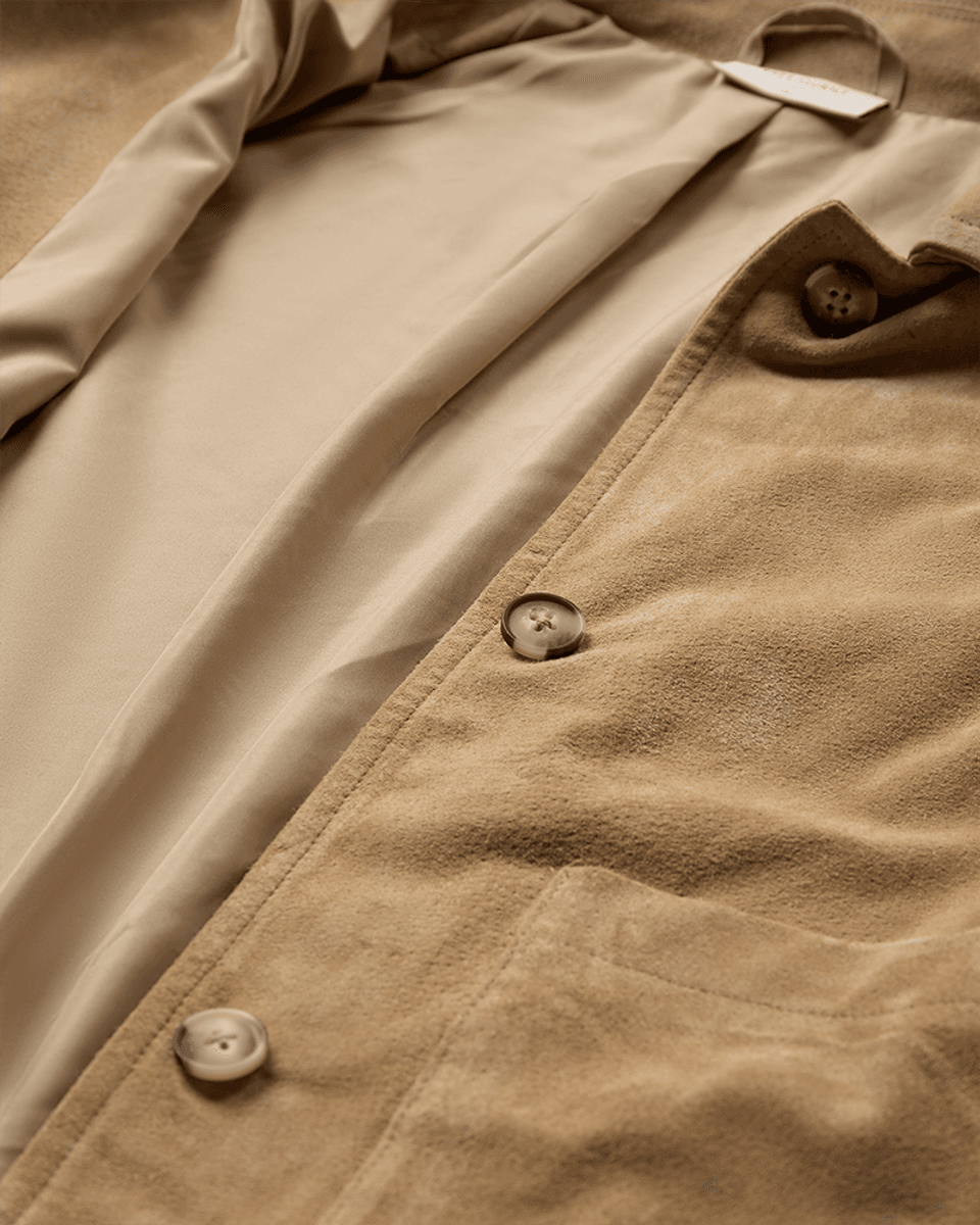  PEGGY SEMSKET SKINN JAKKE - CAMEL